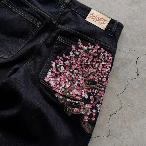 Flowers Jeans
