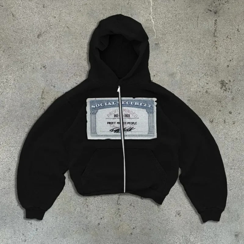 Social security hoodie