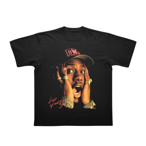 Pink Cap Rapper t-shirt