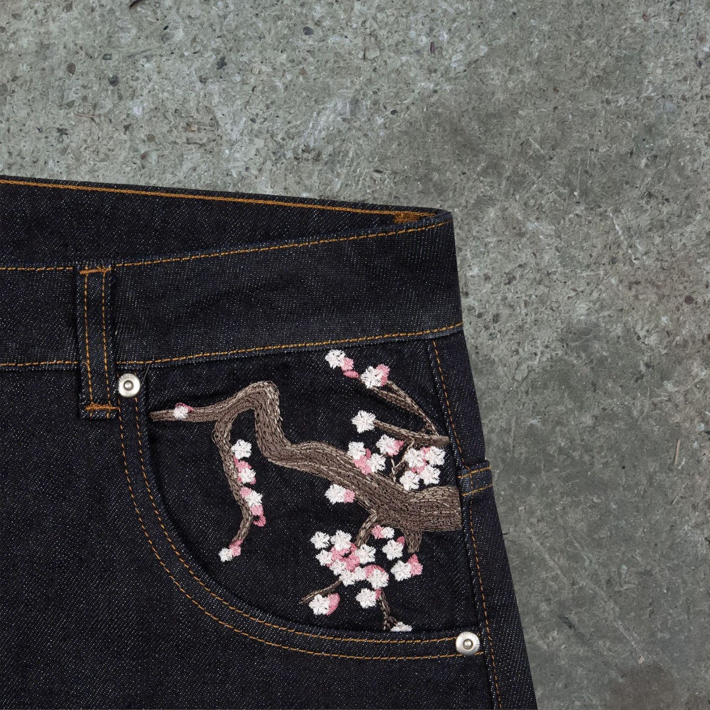 Flowers Jeans