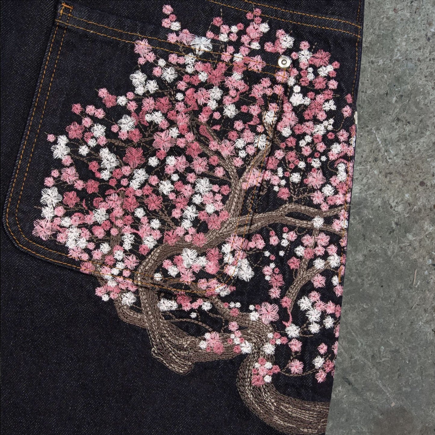 Flowers Jeans