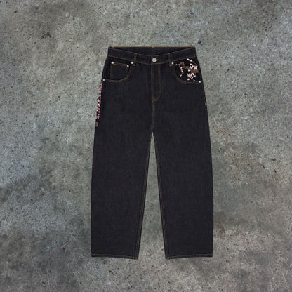 Flowers Jeans