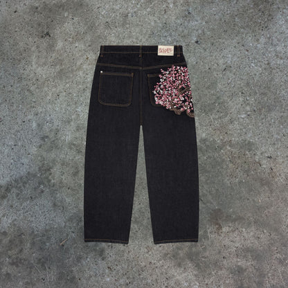 Flowers Jeans
