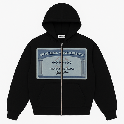Social security hoodie