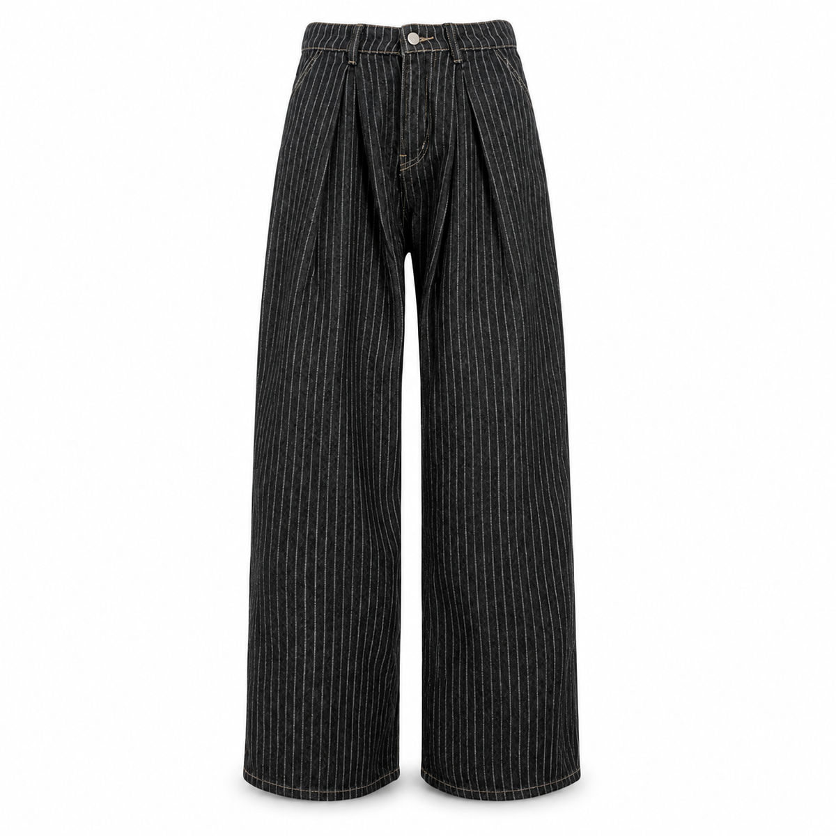 Pinstripe Baggy Pants