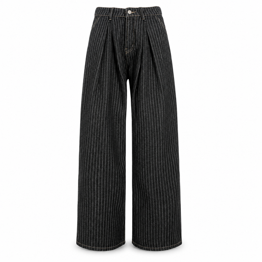 Pinstripe Baggy Pants