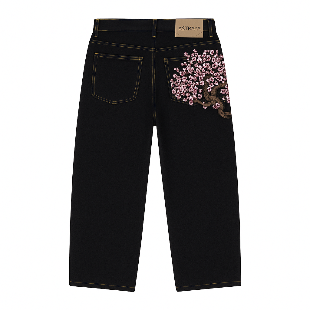 Flowers Jeans