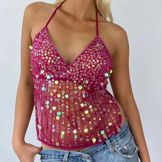 Glitter Summer Top