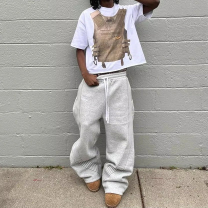 Wavy lines Joggers