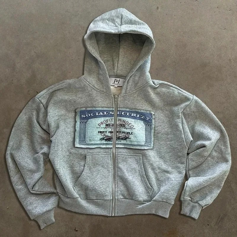 Social security hoodie