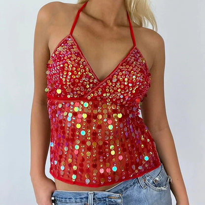 Glitter Summer Top