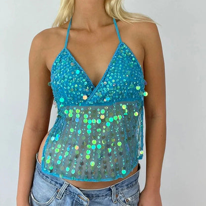 Glitter Summer Top