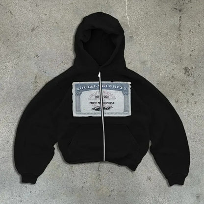 Social security hoodie