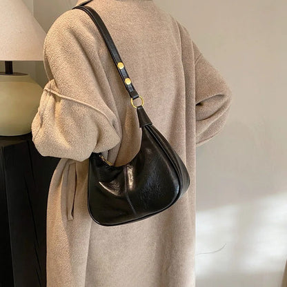 Midnight Buckle Bag