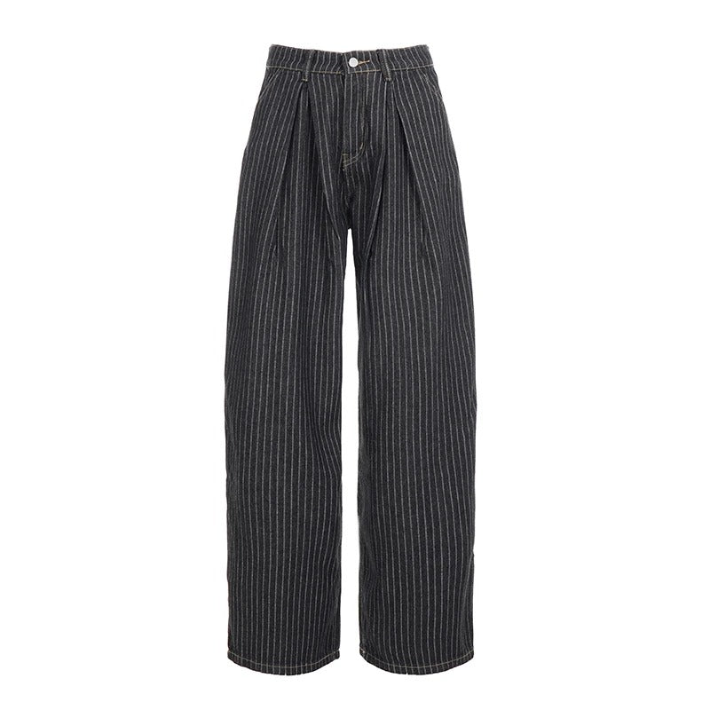 Pinstripe Baggy Pants