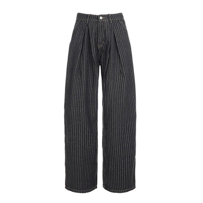 Pinstripe Baggy Pants