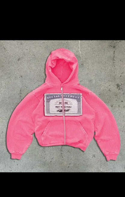 Social security hoodie