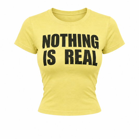 T-shirt cropped et ajusté